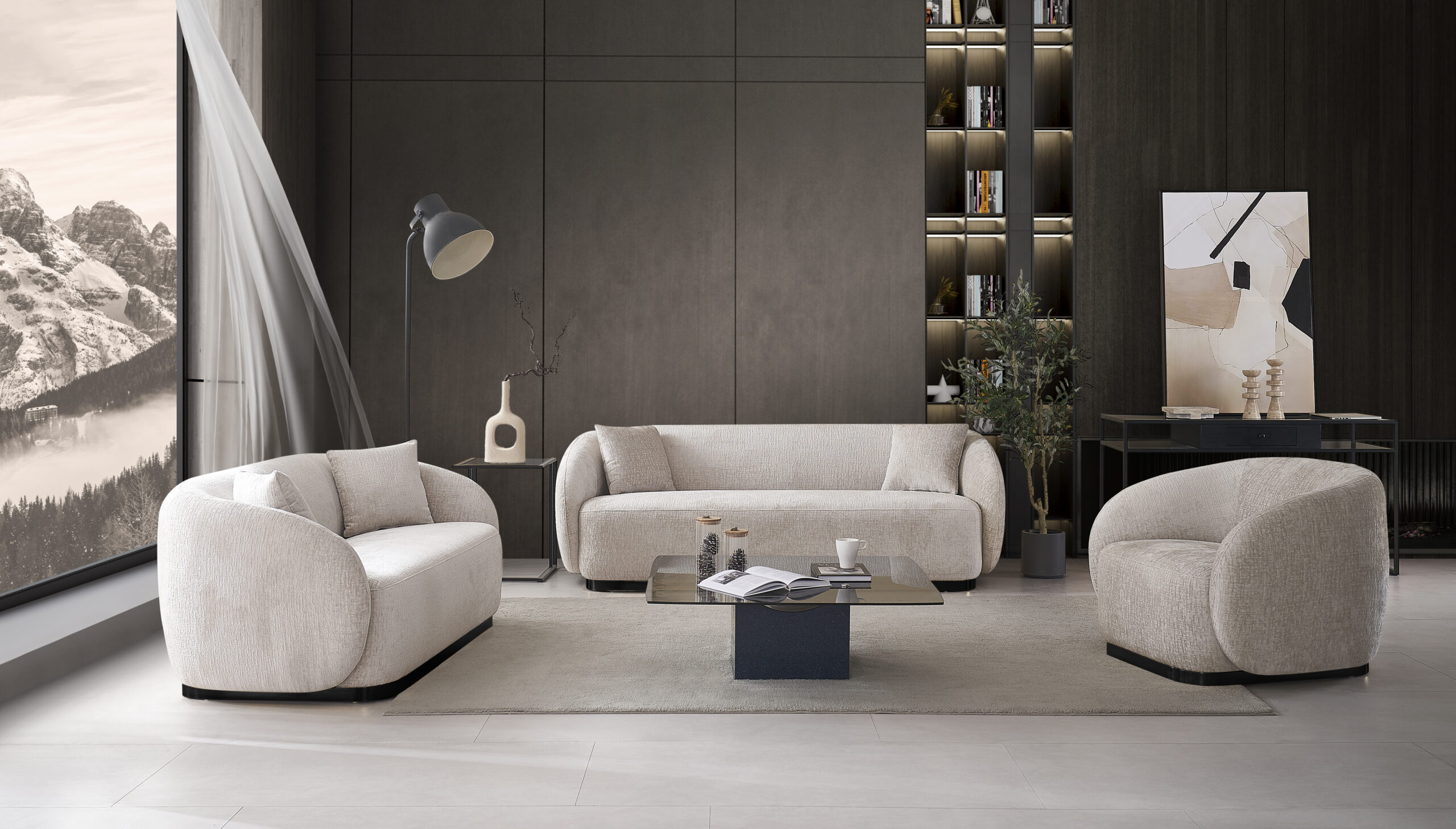 伊莱斯沙发6-07329 Y84 - Image 1